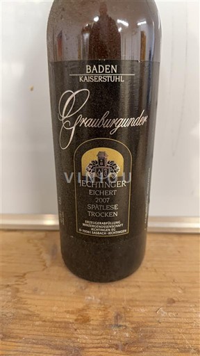 Баден Кайзерстуль Château Jechtinger Eichert Spätlese Trocken 2007