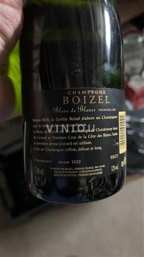 Champagne Champagner Boizel Blanc de Blancs Premier Cru 2022