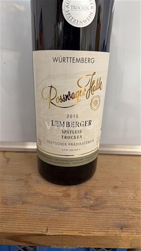 Вюртемберг Rosswager Halde 2015