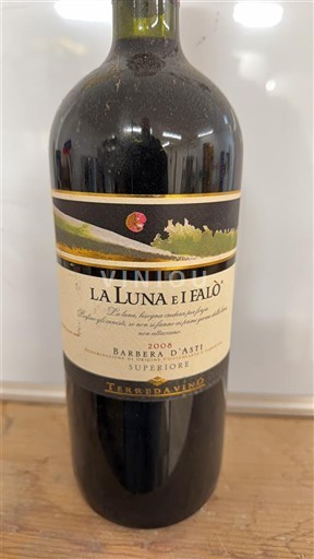 П'ємонт Барбера д'Асті Terredavino La Luna e i Falò 2008