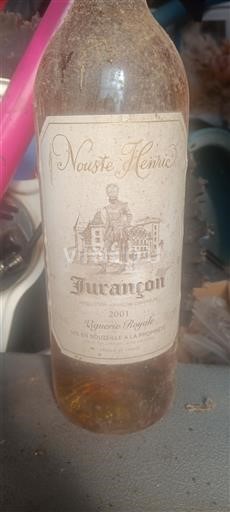 South West Jurançon Nouste Henri 2001