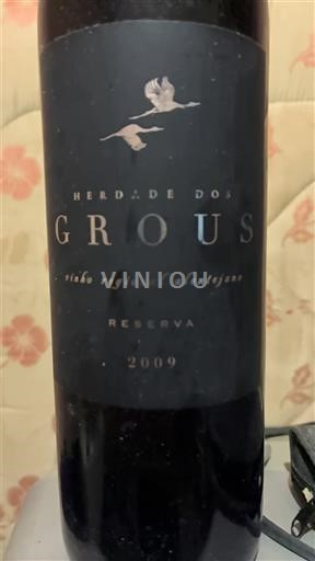 Алентижу Алентейжу Herdade dos Grous Reserva 2009