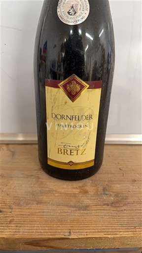 Рейнгау Bretz Dornfelder Halbtrocken Без вінтажу