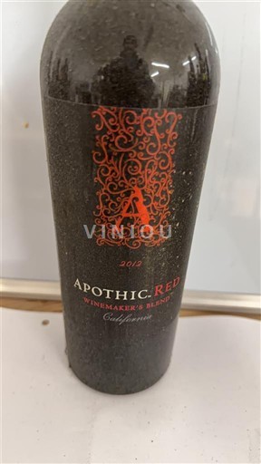 California AVAs Not Specified Apothic Red Winemaker's Blend 2012