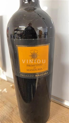 Апулія Примитиво ді Мандурія Palazzo Malgara Без вінтажу