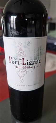 Bordeaux Haut-Médoc Château Fort-Lignac 2017