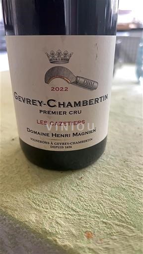 Бургундія Gevrey-Chambertin Premier Cru Domaine Henri Magnien Les Cazetiers 2022