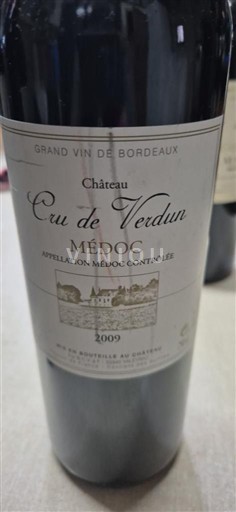 Bordeaux Médoc Château Cru de Verdun 2009