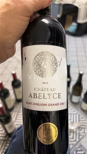 Bordeaux Saint-Émilion Grand Cru Chateau Abelyce 2015
