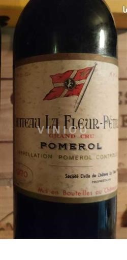 Bordeaux Pomerol Château La Fleur-Pétrus 1970