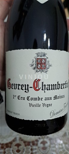 Бургундія Не вказано Premier Cru Domaine Tortochot Combe aux Moines Vieille Vigne 2022