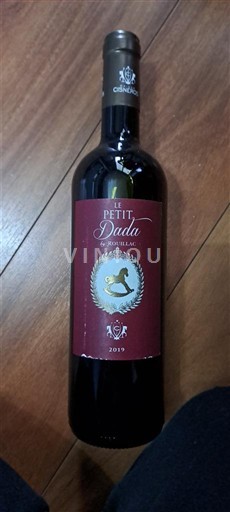 Bordeaux Saint-Émilion Château Cheval Noir Le Petit Dada 2019