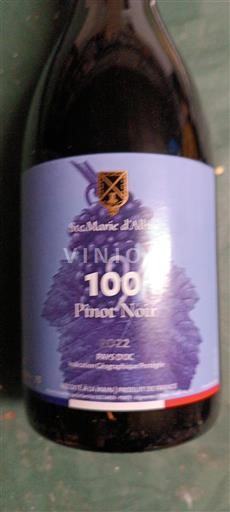 Languedoc-Roussillon Pays d'Oc Ste Marie d'Albas 100% Pinot Noir 2022
