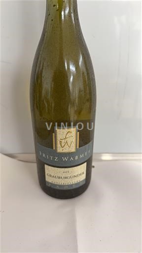 Баден Fritz Waßmer Grauburgunder 2017