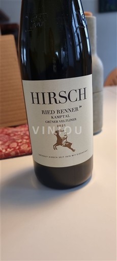 Hạ Áo Kamptal DAC Hirsch Ried Renner Kamptal Grüner Veltliner 2021