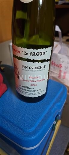 Alsasko Domaine Le Freud Muscat Sélectionnée 2023