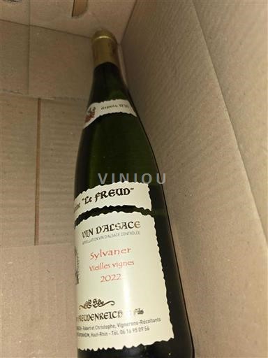 Alsasko Domaine Le Freud Sylvaner Vieilles Vignes 2022