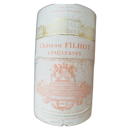 Bordeaux Sauternes Château Filhot 1995