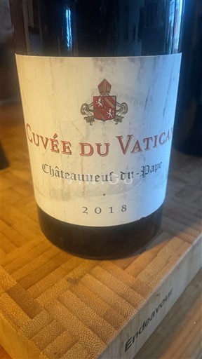 Rhônetal Châteauneuf-du-Pape Cuvée du Vatican 2018