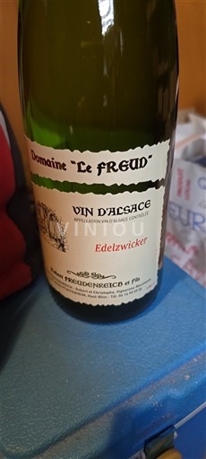Alsasko Domaine Le Freud Edelzwicker Neročník