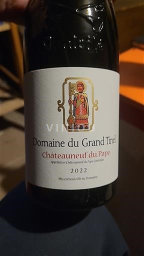 Valea Ronului Châteauneuf-du-Pape Domaine Grand Tinel 2022