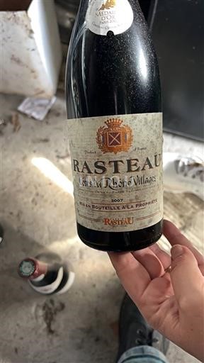 Thung lũng Rhône Rasteau Rasteau 2007