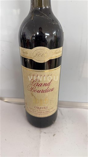 Bordeaux Graves Château Grand Bourdieu 2001