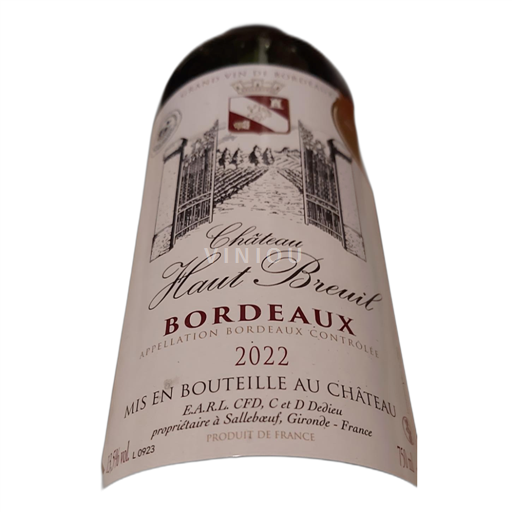 Bordeaux Château Haut Breuil 2022