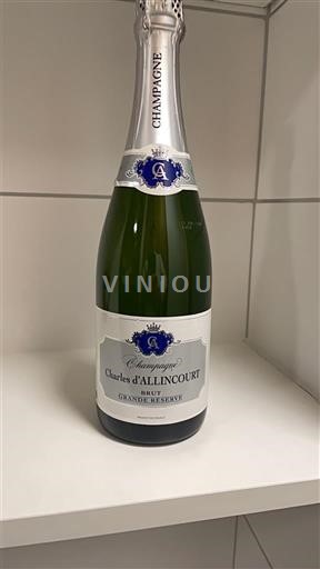 Champagne Champagner Charles d'Allincourt Ohne Jahrgang