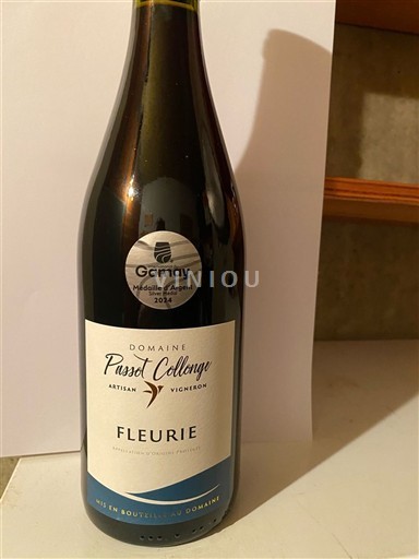 Beaujolais Fleurie Domaine Passot Collonge 2022