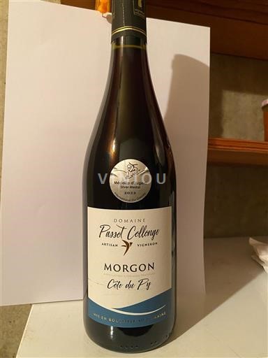 Beaujolais Morgon Domaine Passot Collonge Côte du Py 2021