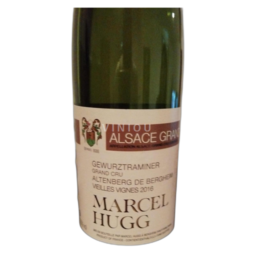 Alsace Alsace Grand Cru Marcel Hugg Altenberg de Bergheim 2016