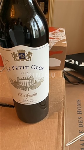 Долина Кольчагуа Не вказано Le Petit Clos Clos apalta 2018