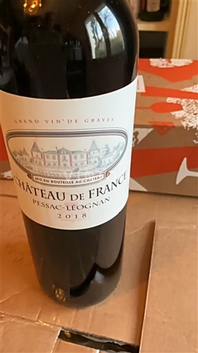 Бордо Пессак-Леоньян Château France 2018