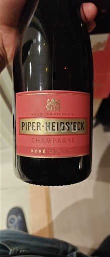 Champagne Champagner Piper-Heidsieck Rosé Ohne Jahrgang