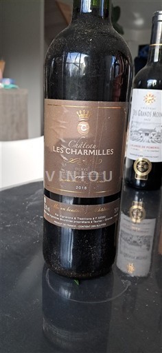 Burdeos Côtes de Blaye Château Les Charmilles 2018