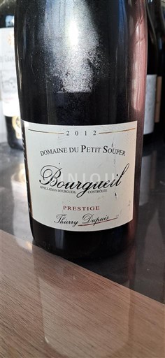 Valle della Loira Bourgueil Domaine Petit Souper Prestige 2012