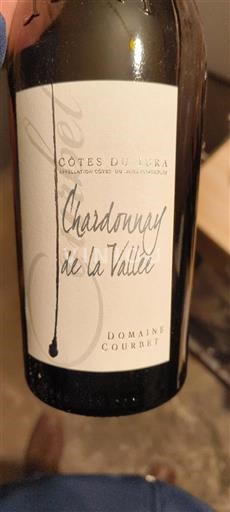 Jura Côtes-du-Jura Domaine Courbet Chardonnay de la Vallée Icke årgångsbetecknad