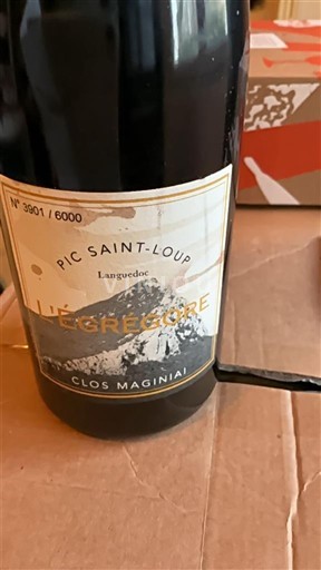 Languedoc Pic-saint-loup Clos Maginai L'Grégore 2017