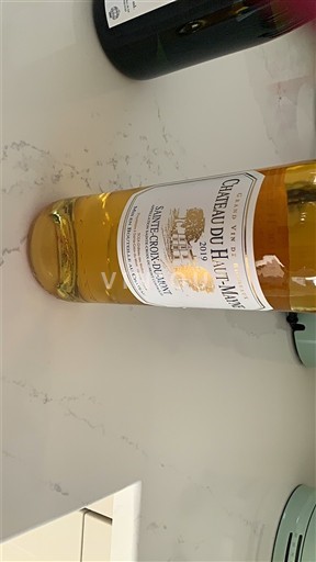 Bordeaux Sainte-Croix-Du-Mont Château Haut Pick 2019