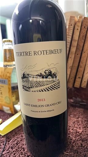 Bordeaux Saint-Émilion Grand Cru Grand Cru Tertre Roteboeuf 2013