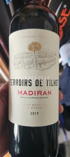 Tây Nam Madiran Terroirs de Tilhet 2019