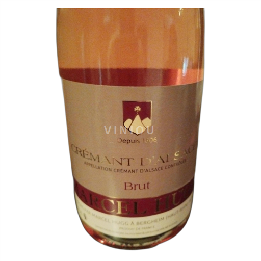 Alsace Crémant d'Alsace Marcel Hugg Icke årgångsbetecknad