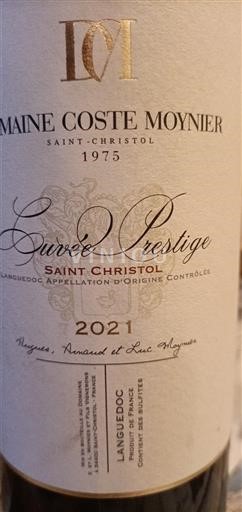 Languedok E paspecifikuar Domaine Coste Moynier Prestige 2021