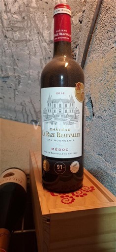 Bordeaux Médoc Château La Rize Beaulvallet 2016