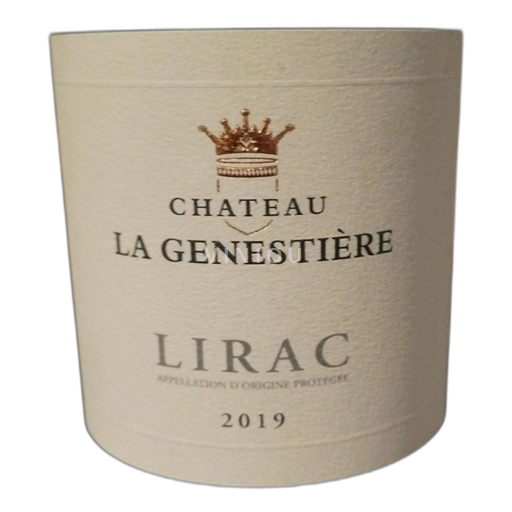 Rhônen laakso Lirac Château La Genestière 2019