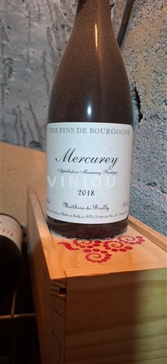 Burgundsko Mercurey Matthias de Bullly 2018