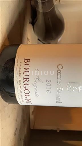 Bourgogne Comte Senard Augustin 2016