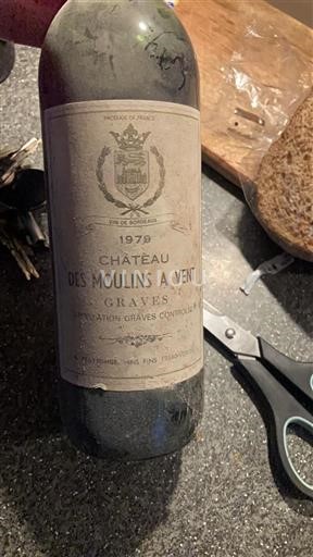 Bordeaux Graves Château S Moulins à Vent 1979