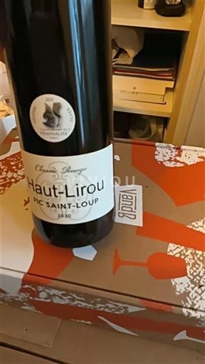 Languedoc Pic-saint-loup Haut-Lirou Classic Rouge 2020